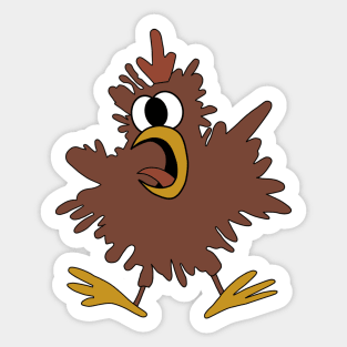 Delta Dreamflight Chicken Sticker